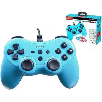 Wired Controller for Subsonic Colorz Neon Blue Switch Games