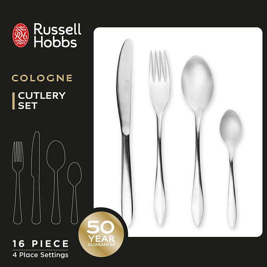 Russell Hobbs RH02221EU7 Набор столовых приборов Cologne 16шт.