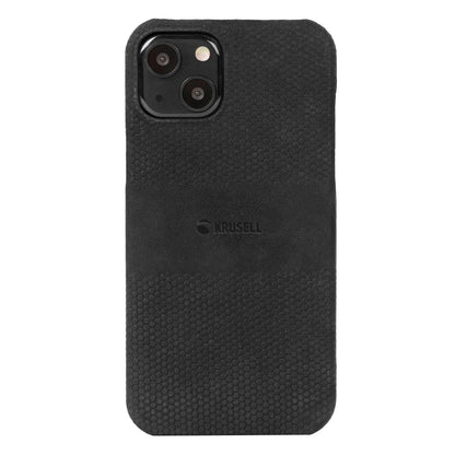 Кожаный чехол Krusell Apple iPhone 13 mini черный (62399)