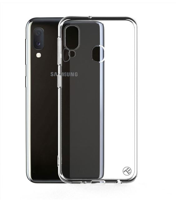 Silikona aizsargvāciņš Samsung Galaxy A20e, caurspīdīgs, Tellur