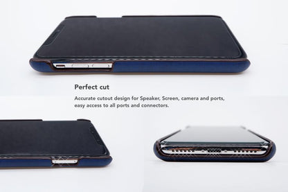 VixFox Card Slot Back Shell for Iphone 7/8 plus navy blue