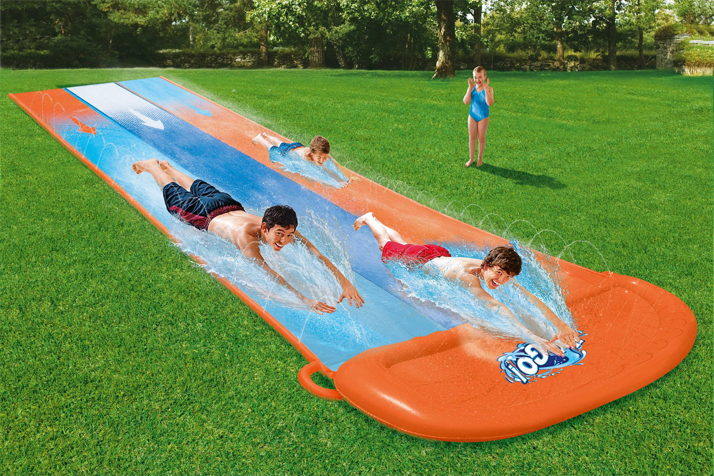 Water slide with triple sliding surface Bestway 52329 H2OGO!