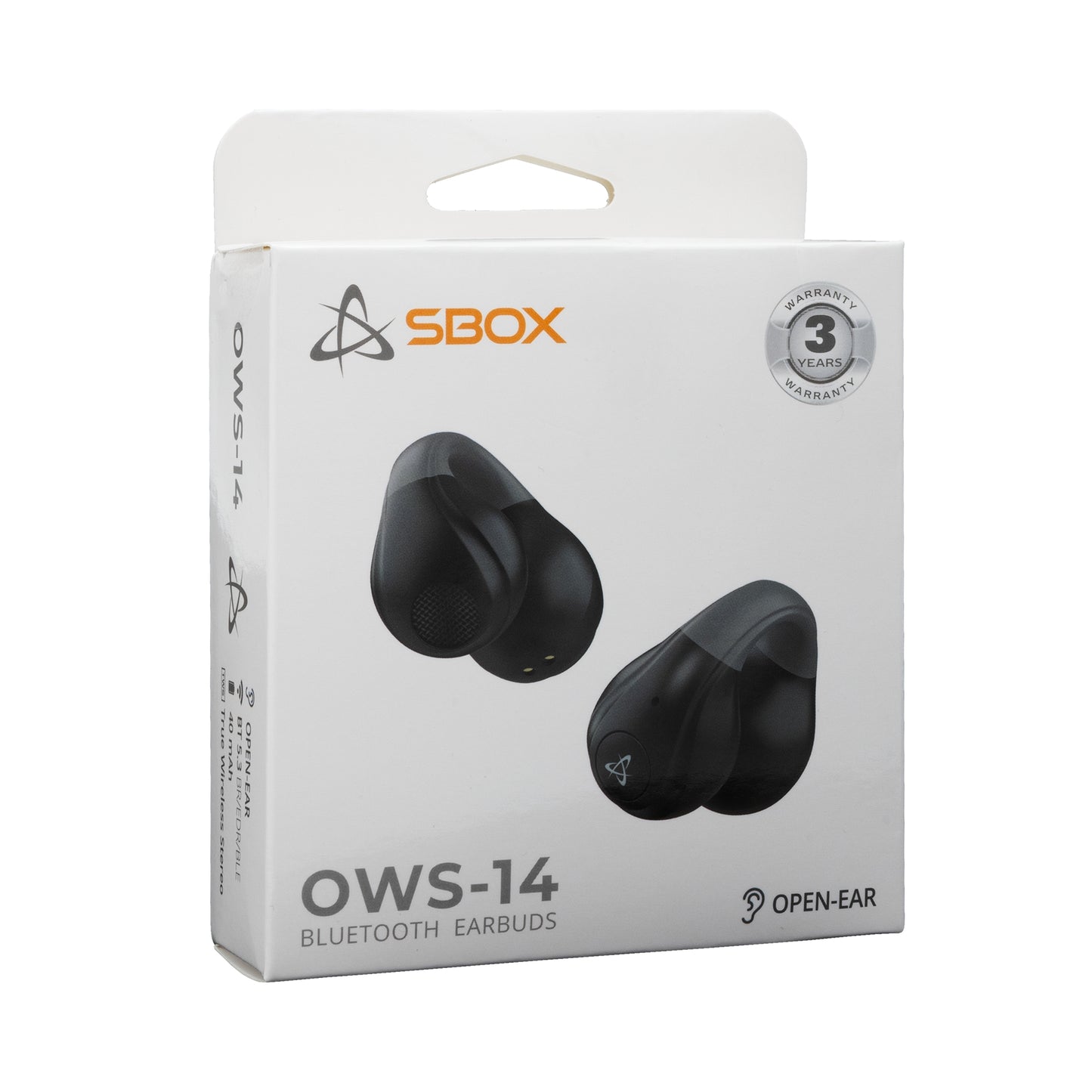 Bluetooth Austiņas. Sbox EB-OWS14 Black