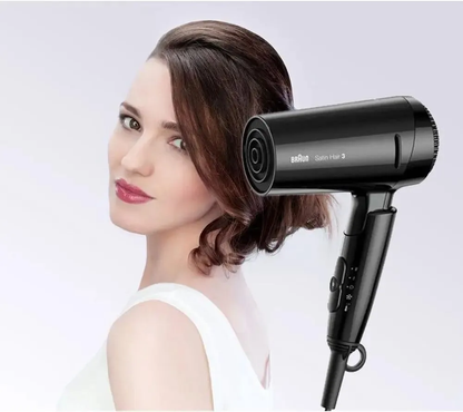 Hair dryer with ionizer and infrared heating Braun BRHD350E