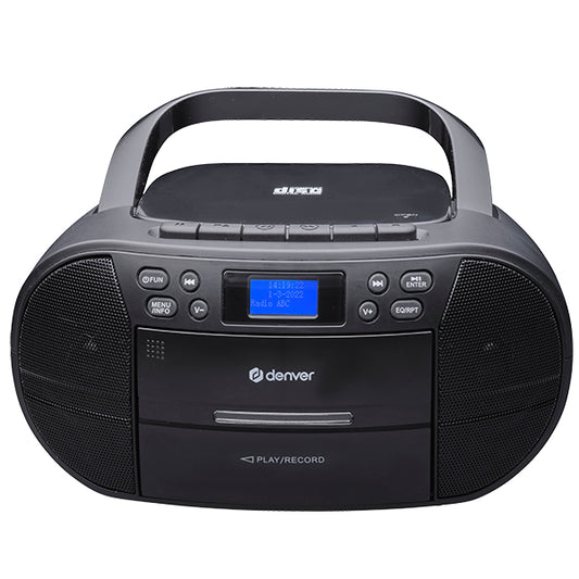 Boombox with DAB+ and CD Denver TDC-280B, black