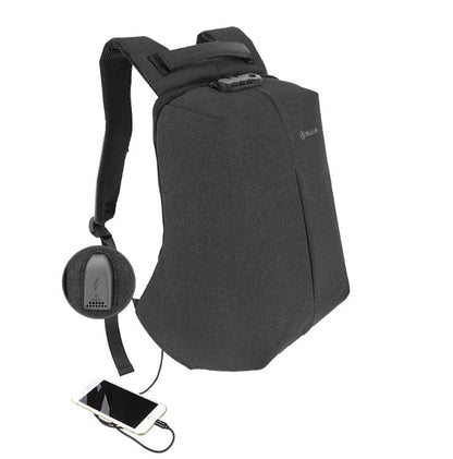Laptop backpack Tellur Antitheft V2, USB 15.6" black