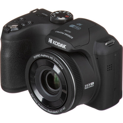 Digital camera with 25x zoom and Full HD - Kodak AZ255 Black