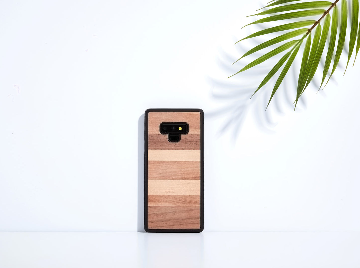 Smartphone Macs Samsung Galaxy Note 9, natural wood