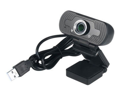 Веб-камера Full HD с автофокусом и микрофоном с шумоподавлением, Tellur 2MP Black