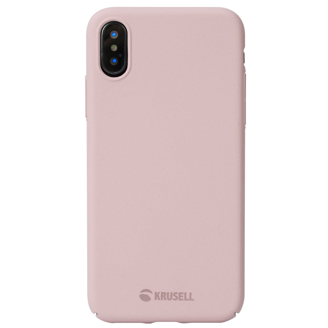 iPhone XS Max aizsargvāciņš rozā Krusell Sandby