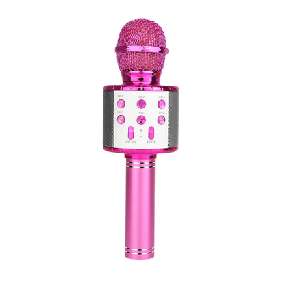 Karaoke mikrofons ar Bluetooth un balss modulāciju MIC21-PKL