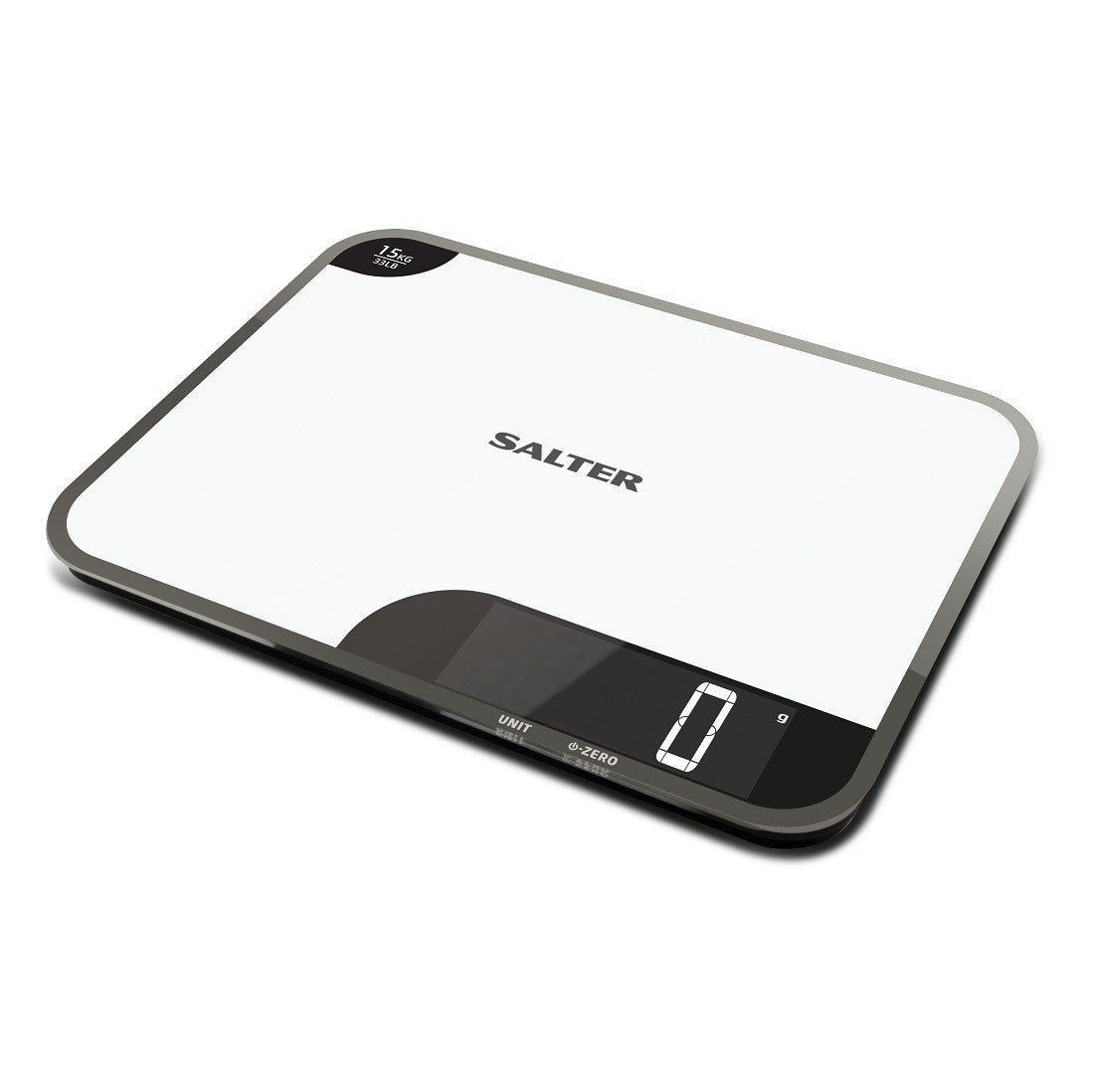 Digital kitchen scale with cutting board, 15kg, Salter 1079 WHDReu16