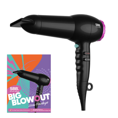 Hair dryer with 2200W power SBB SBDR-5000-EU