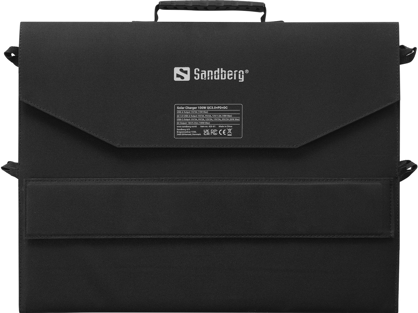 Sandberg 420-81 Solar Charger 100W QC3.0+PD+DC