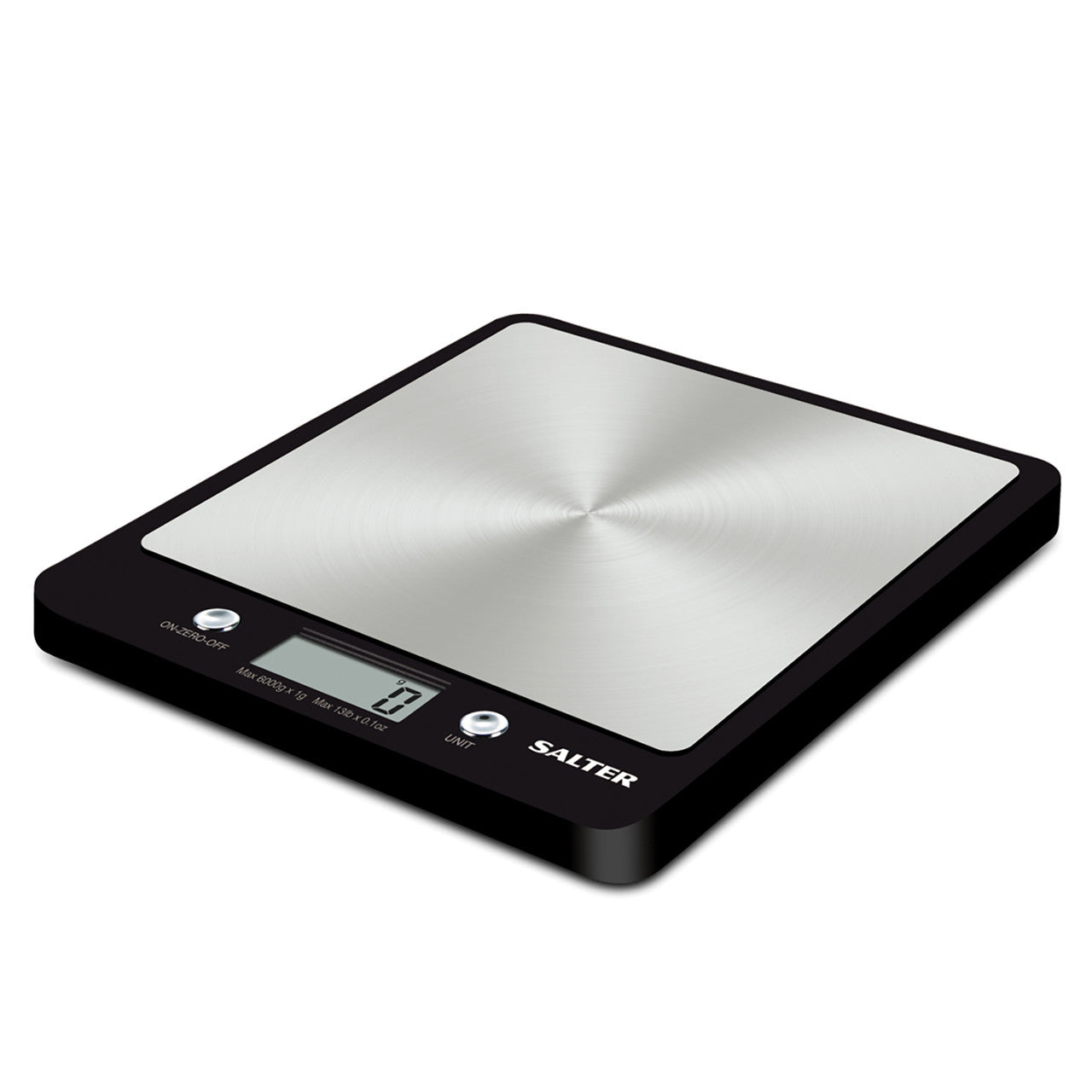 Salter 1241A BKDR Evo Digital Kitchen Scale black