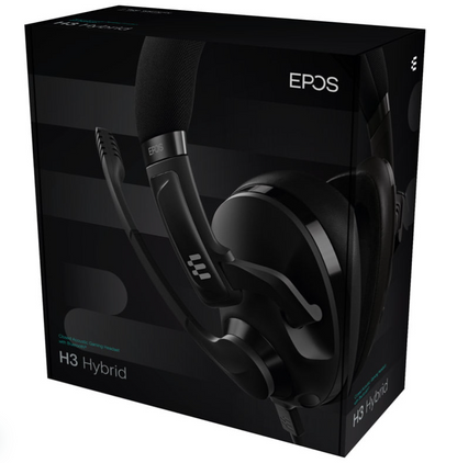 Bluetooth Headphones Black - Epos H3 Hybrid