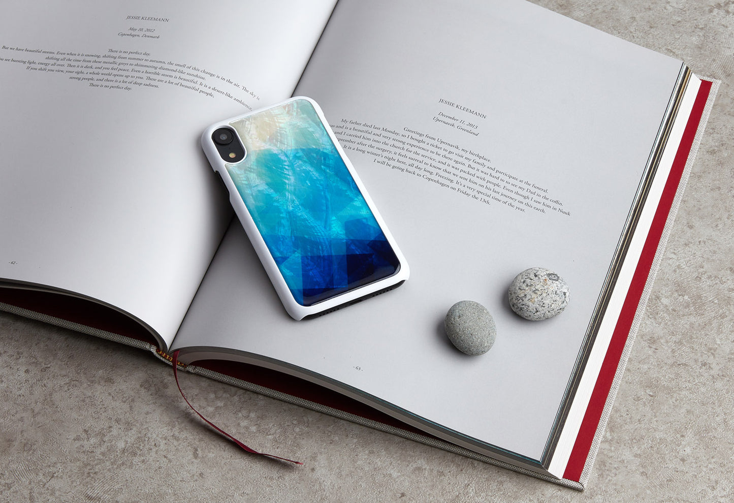 Чехол для смартфона iPhone XR Blue Pearl iKins