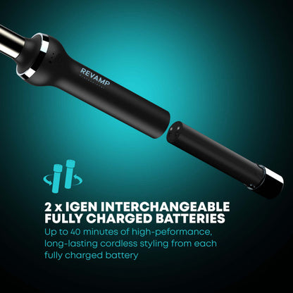 Wireless ceramic curling iron with ion technology Revamp TO-2750-EU2