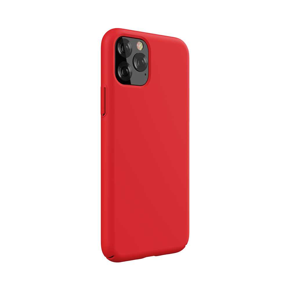 Silicone case for iPhone 12 Pro Max red - Devia Nature 