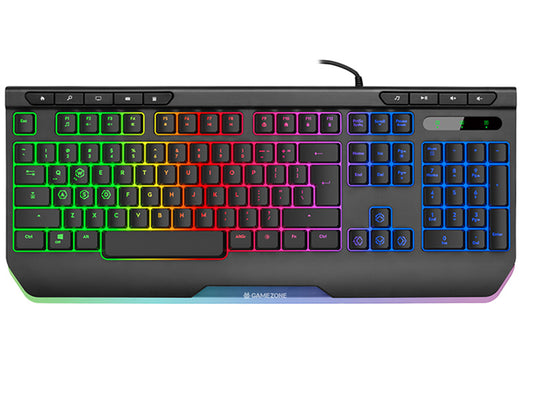 Tastatūra spēlēm ar RGB apgaismojumu Tracer GAMEZONE RAY X 46945