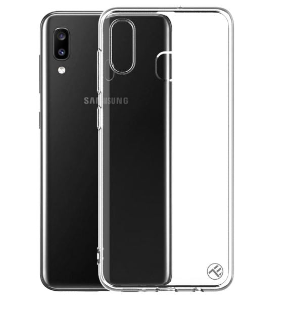 Силиконовый защитный чехол для Samsung Galaxy A20, Tellur, прозрачный