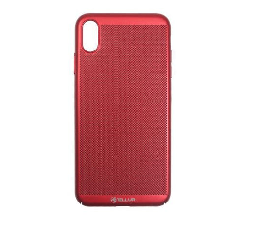 Aizsargvāciņš ar siltuma izkliedi iPhone XS, sarkans, Tellur
