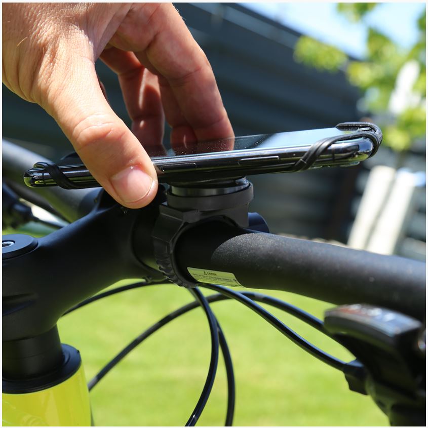 Велосипедный держатель для телефона Tellur BPH100 ​​Black 4"-6,5"