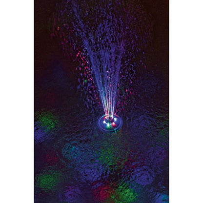 Floating LED pool fountain with water show Bestway 58493