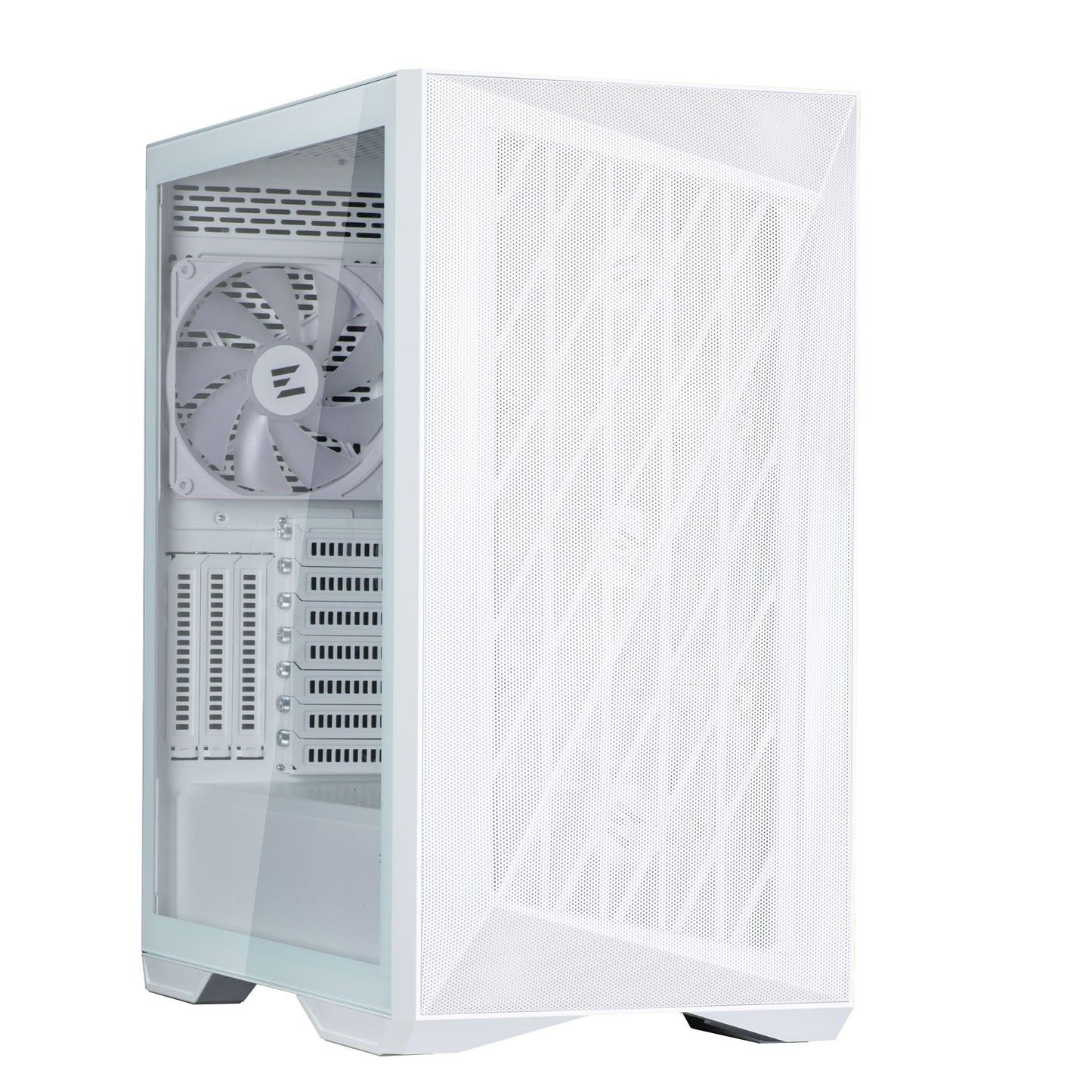 Zalman Z9 Iceberg MS ATX ARGB fan.x4, White