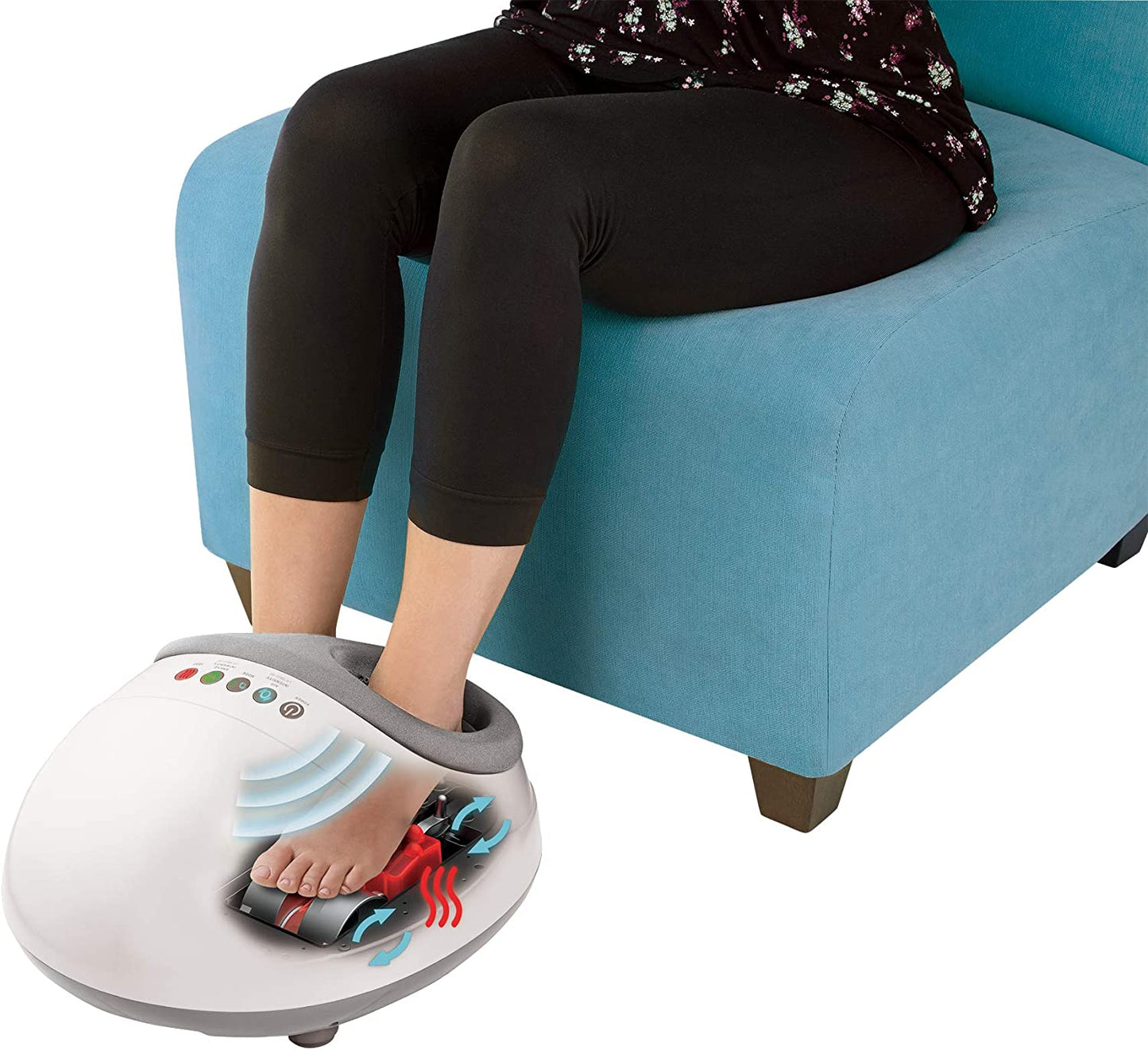 Foot massager with shiatsu technology and heat - Homedics FMS-350H-EU 