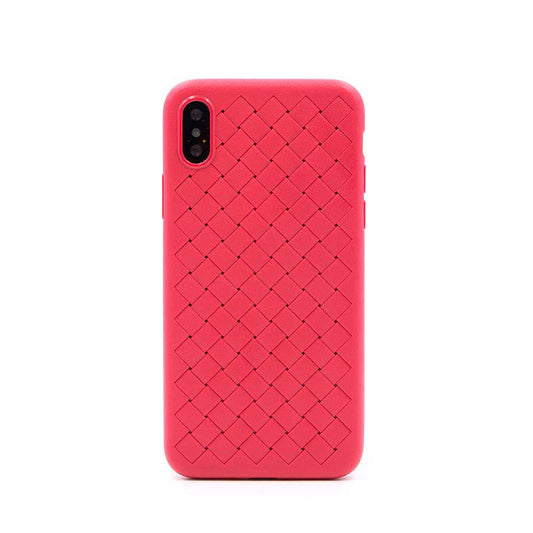 iPhone XS/X (5.8) Impact Resistant Silicone Case, Red - Devia Yison Series