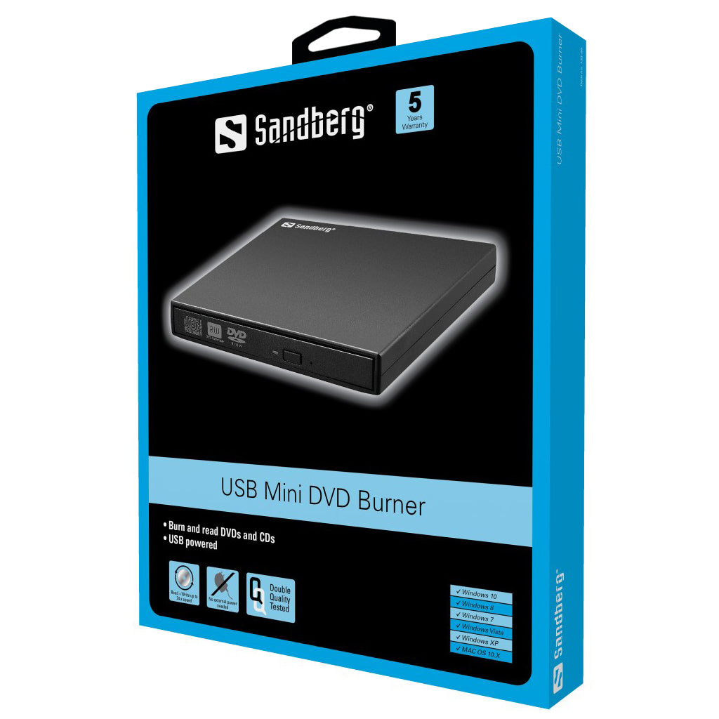 Устройство записи мини-DVD Sandberg 133-66 USB 