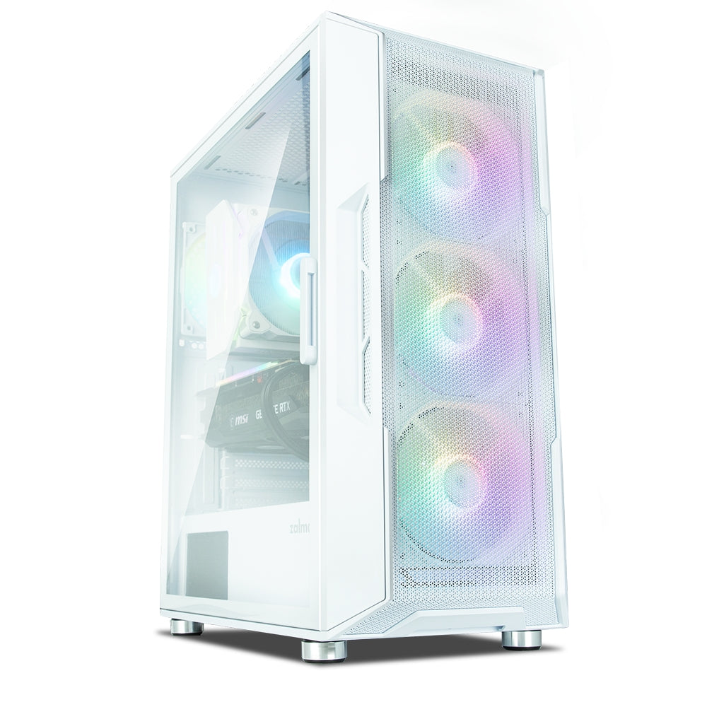 Zalman I3 NEO White, RGB fan x4