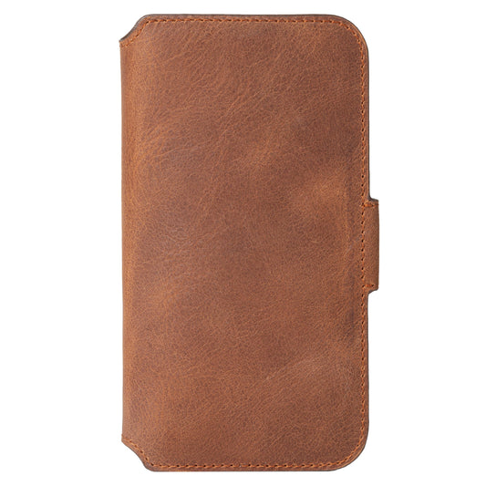 Phone wallet made of natural leather Samsung Galaxy S21+ Krusell