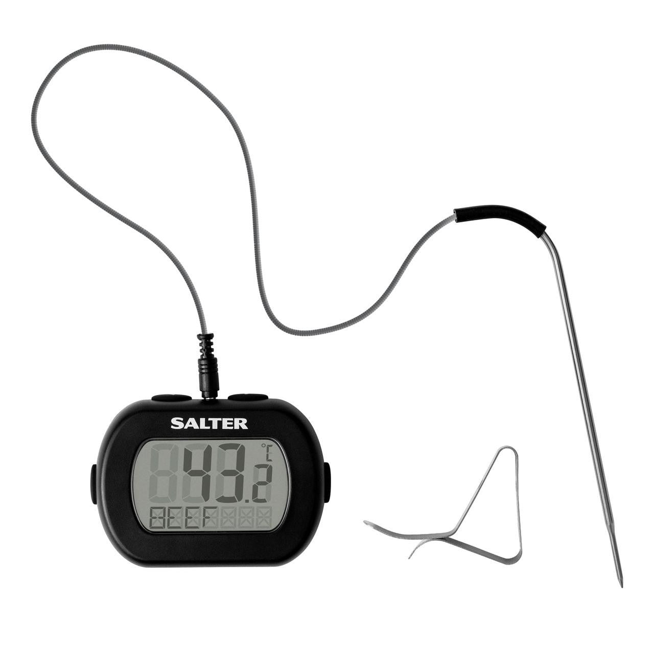 Salter 515 BKCR Leave-In Digital Thermometer