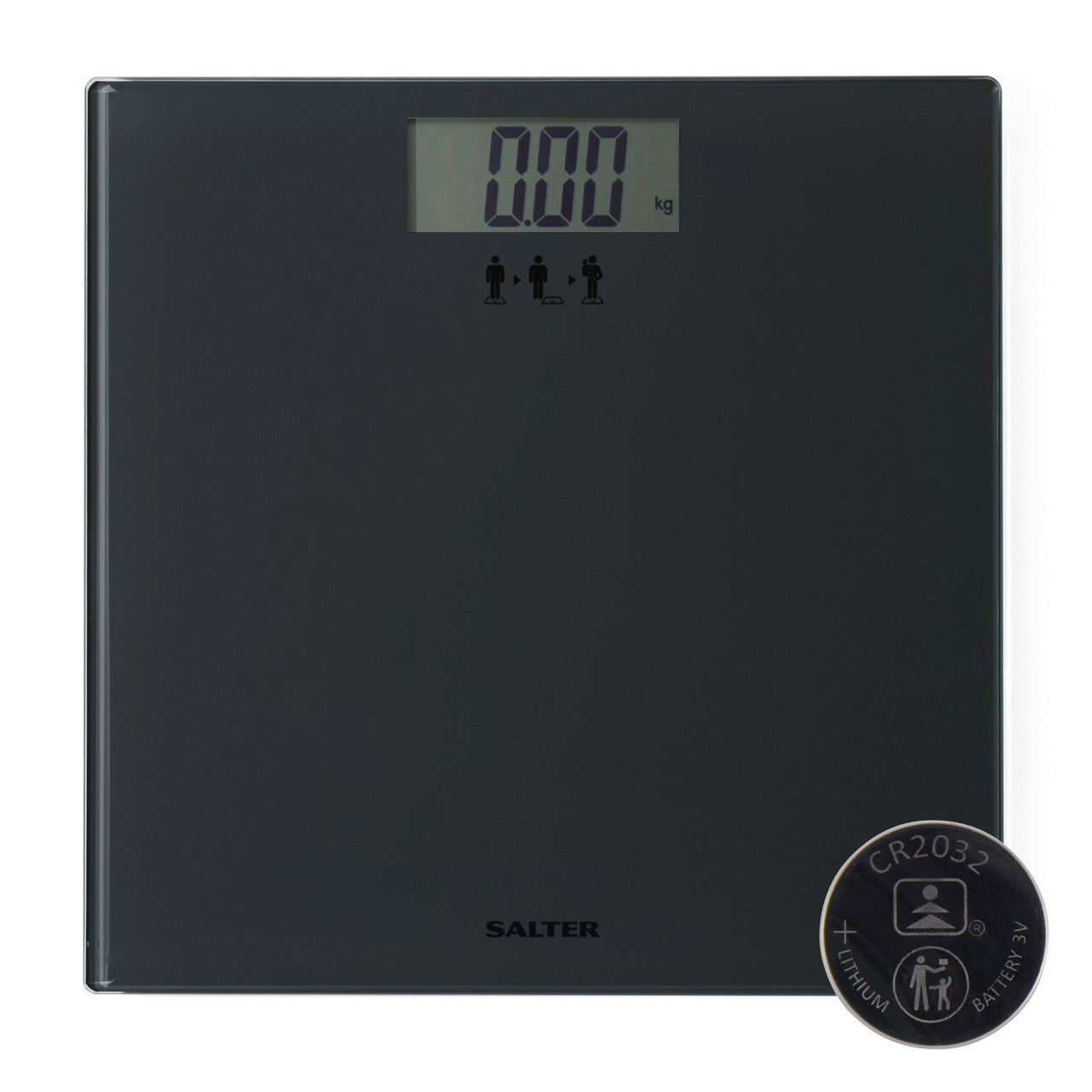 Salter SA00300 GGFEU16 Add and Weigh Scale Black