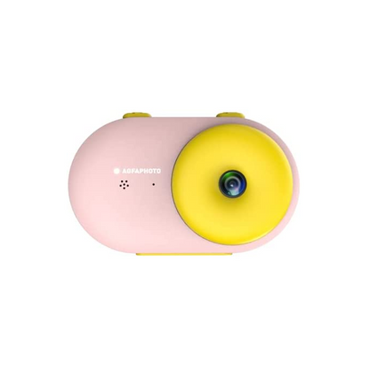 AGFA Realikids Waterproof Pink Children's Camera ARKCWPK - 32MP, Full HD, 2.4" LCD, 600mAh, Selfie Mode, Photo Filters, Speakers