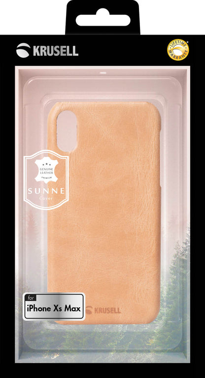 Phone case with excellent grip for iPhone XS Max - Krusell Sunne