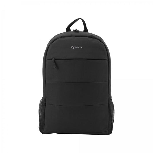 Mugursoma Sbox Notebook Backpack Toronto 15,6" NSS-19044 Melna