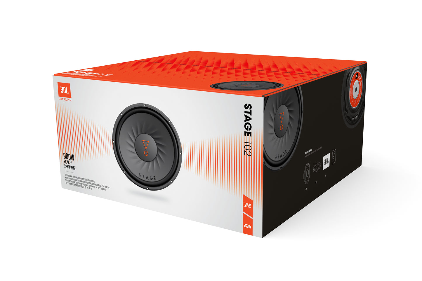 Auto sabvūfers JBL Stage 102 10" ar 225W RMS jaudu