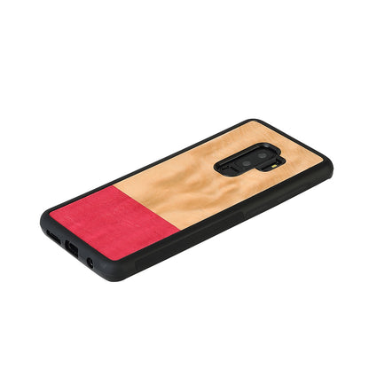 Smartphone cover made of natural wood Samsung Galaxy S9+ MAN&amp;WOOD