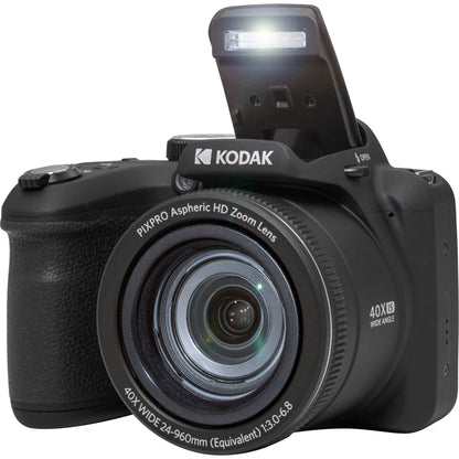 Digital camera with 40x zoom - Kodak AZ405 Black