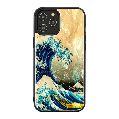 iPhone 12 Pro Max protective cover with the Big Wave, iKins