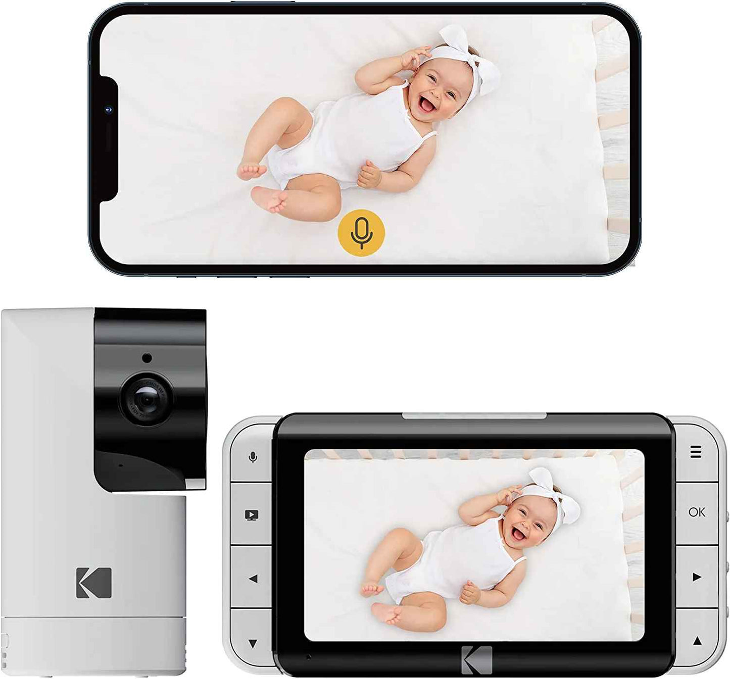 Kodak Cherish C525P Smart Baby Monitor