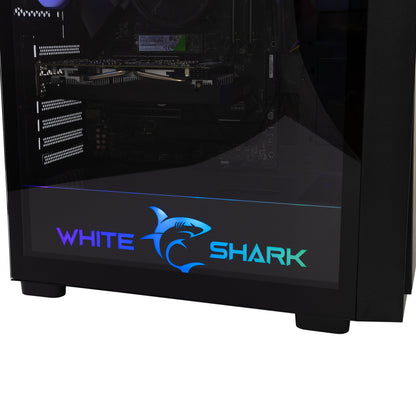 Computer case with RGB fans, White Shark WARHEAD 3 