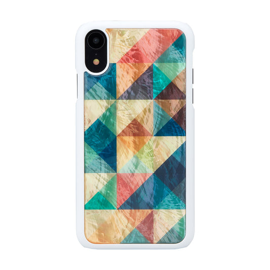 Smartphone cover mosaic white iPhone XR iKins