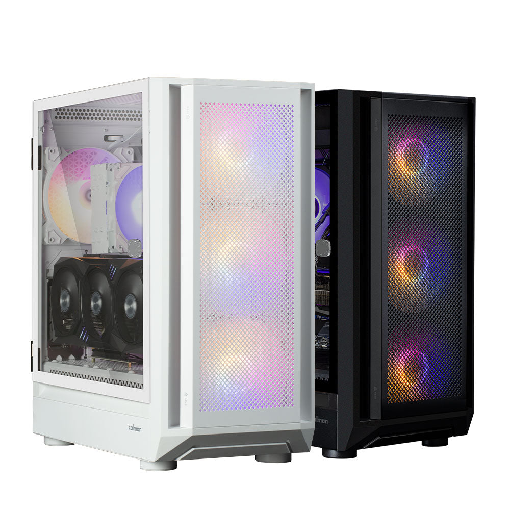 Zalman i6 Белый, вентилятор RGB x4 T/G