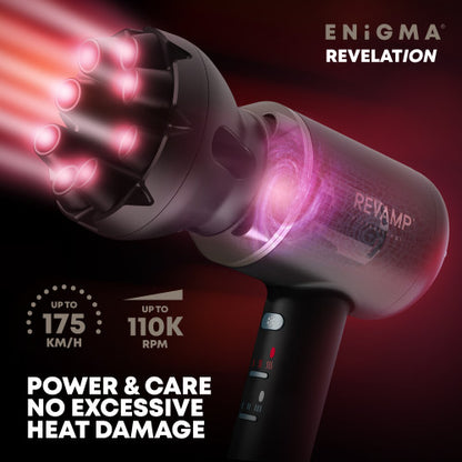 Professional hair dryer with smart motor Revamp DR-7000-EU