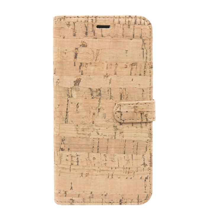 iPhone 7 cork book cover with polycarbonate from Tellur