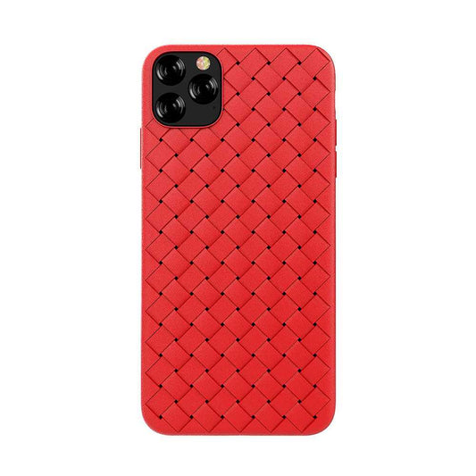 Red TPU cover with 360° protection for iPhone 11 Pro Max - Devia